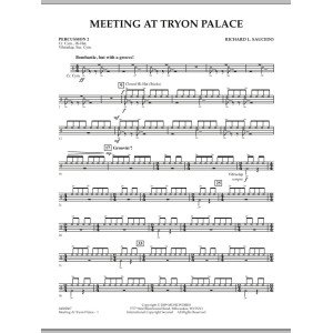 Meeting at Tryon Palace - Percussion 2