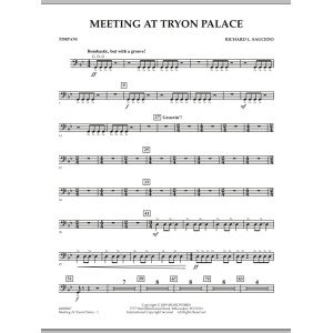 Meeting at Tryon Palace - Timpani