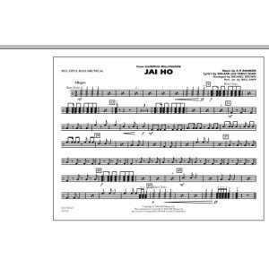 Jai Ho (from "Slumdog Millionaire") - Multiple Bass Drums