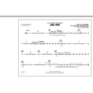 Jai Ho (from "Slumdog Millionaire") - Aux Percussion