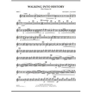 Walking into History (The Clinton 12) - Oboe 1