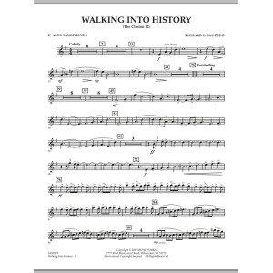 Walking into History (The Clinton 12) - Eb-Altsaxophon 2
