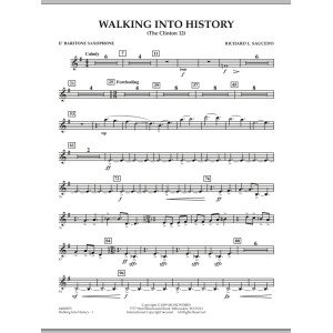 Walking into History (The Clinton 12) - Eb Baritone Saxophone