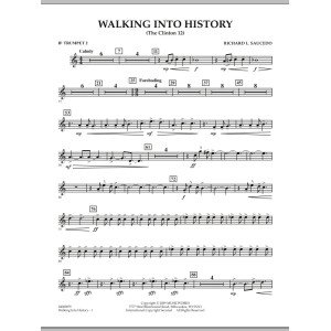 Walking into History (The Clinton 12) - Bb Trumpet 2