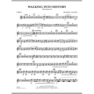 Walking into History (The Clinton 12) - F Horn 1