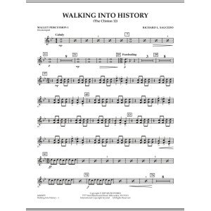 Walking into History (The Clinton 12) - Mallet Percussion 1