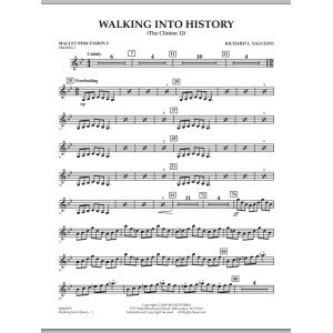 Walking into History (The Clinton 12) - Mallet Percussion 5