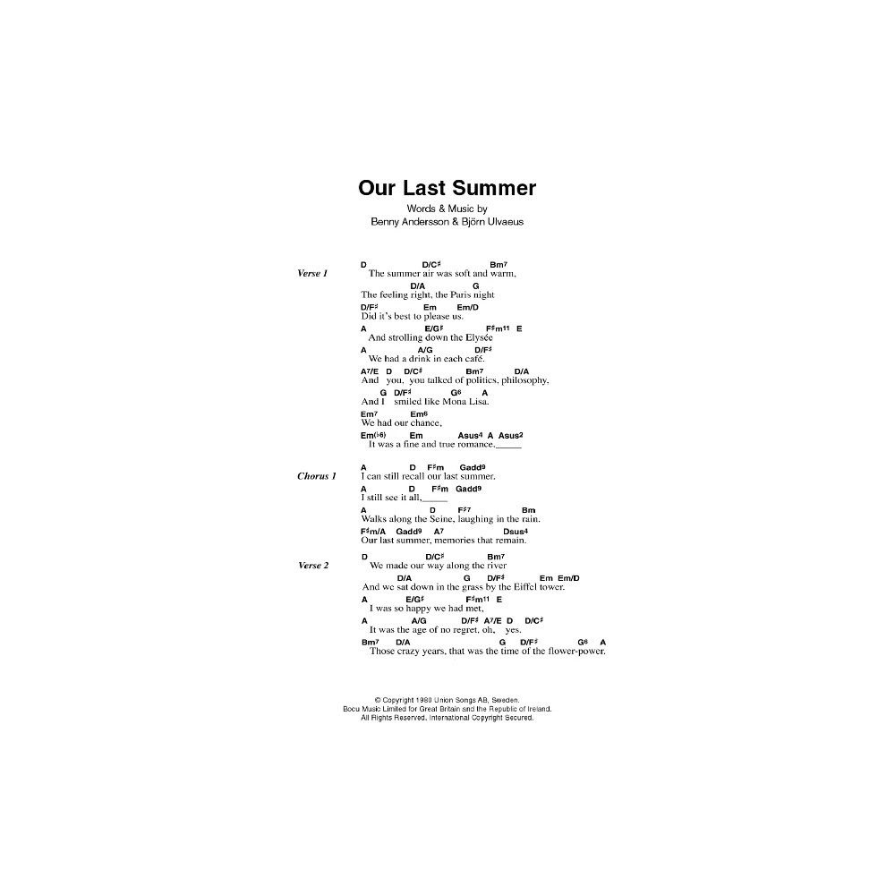 Our Last Summer