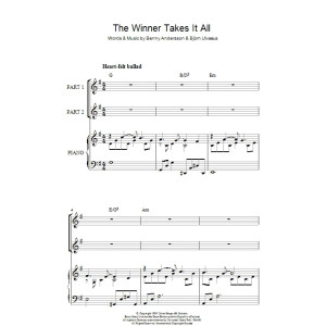 The Winner Takes It All (arr. Rick Hein)