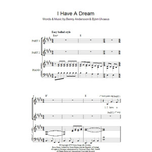 I Have A Dream (arr. Rick Hein)