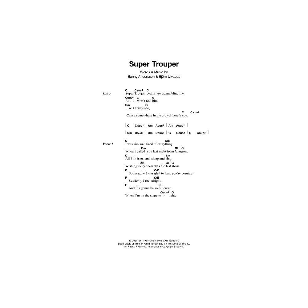 Super Trouper