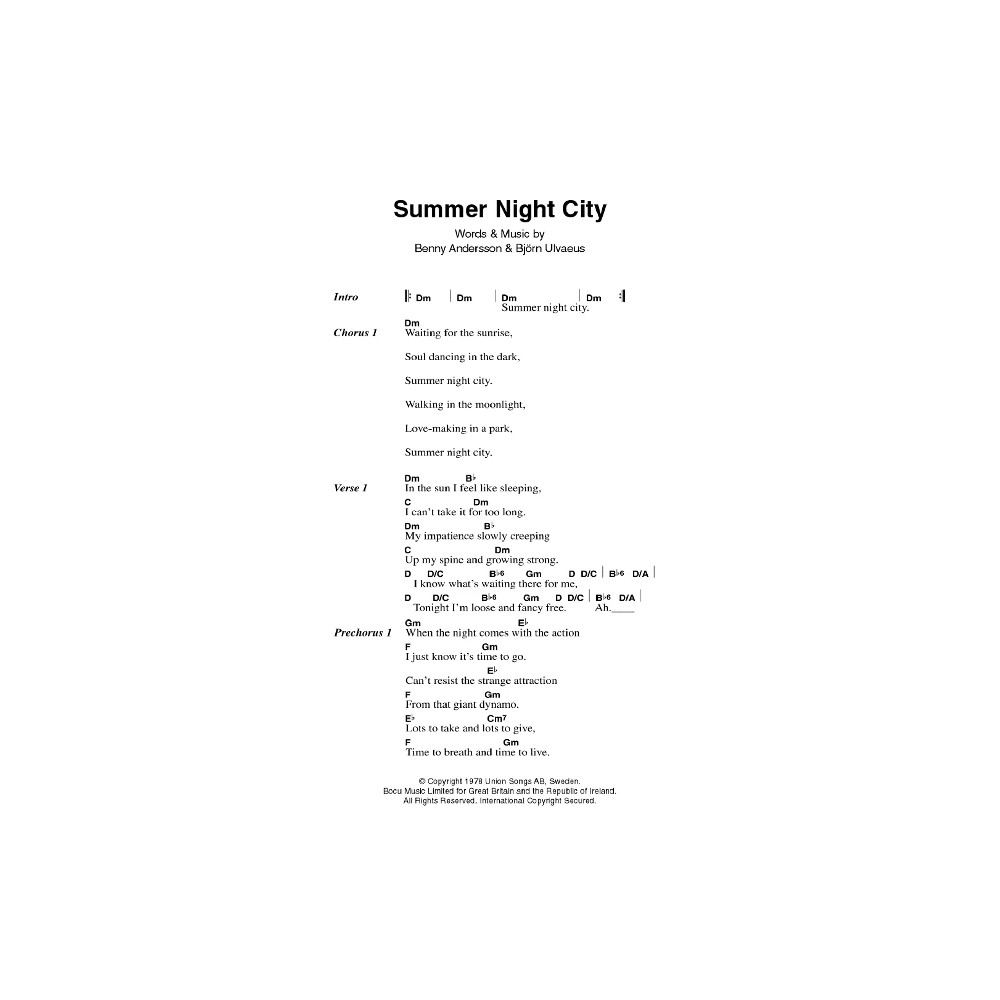 Summer Night City
