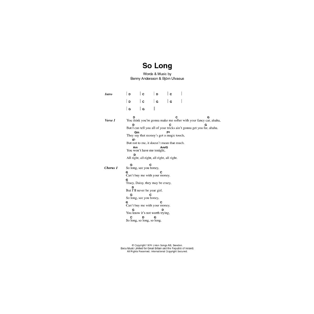 So Long