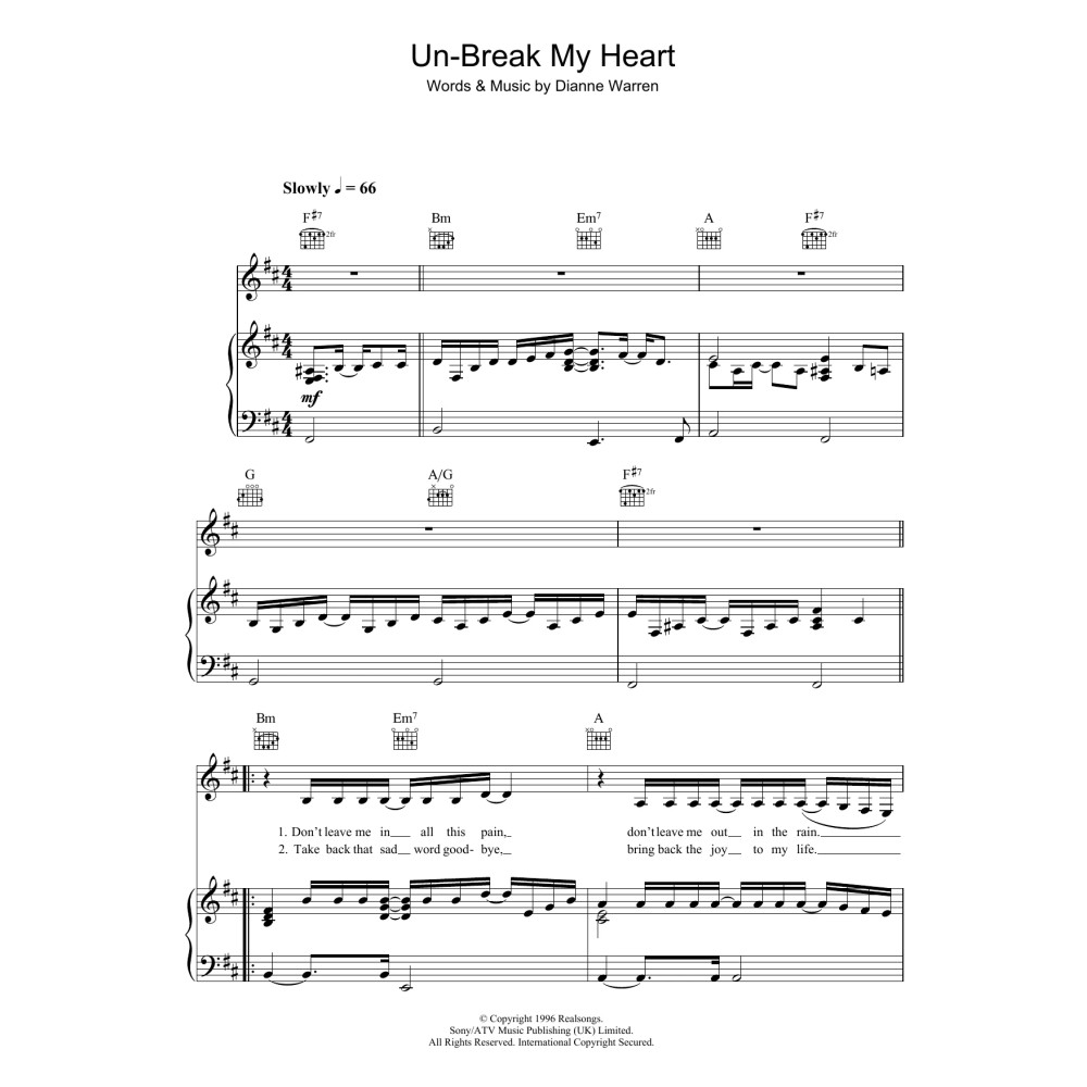 Un-Break My Heart