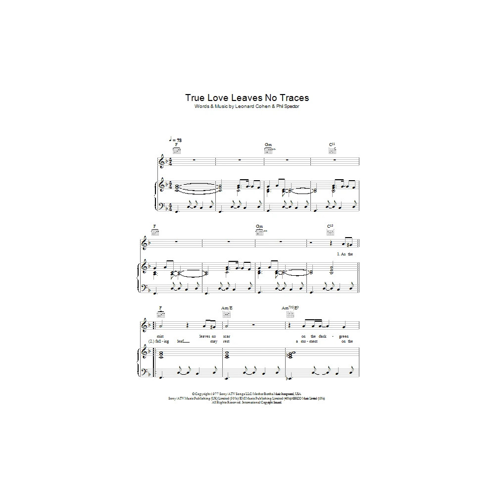 True Love Leaves No Traces