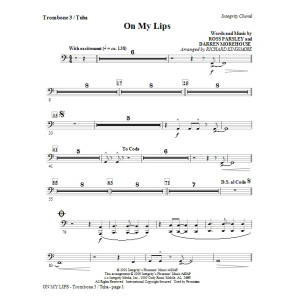 On My Lips - Posaune 3/Tuba