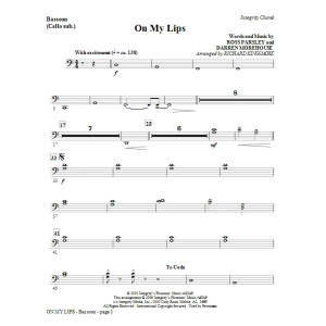 On My Lips - Keyboard String Reduction
