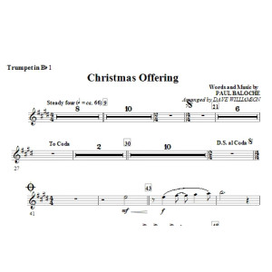 Christmas Offering - Trompete 1
