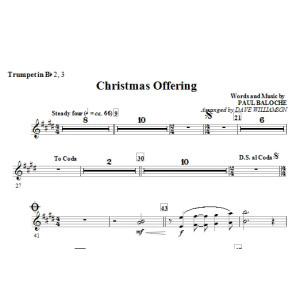 Christmas Offering - Trompete 2 & 3