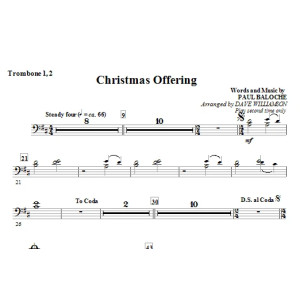 Christmas Offering - Posaune 1 & 2