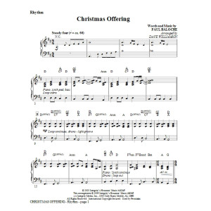 Christmas Offering - Violine