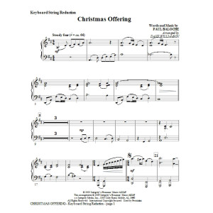 Christmas Offering - Rhythm