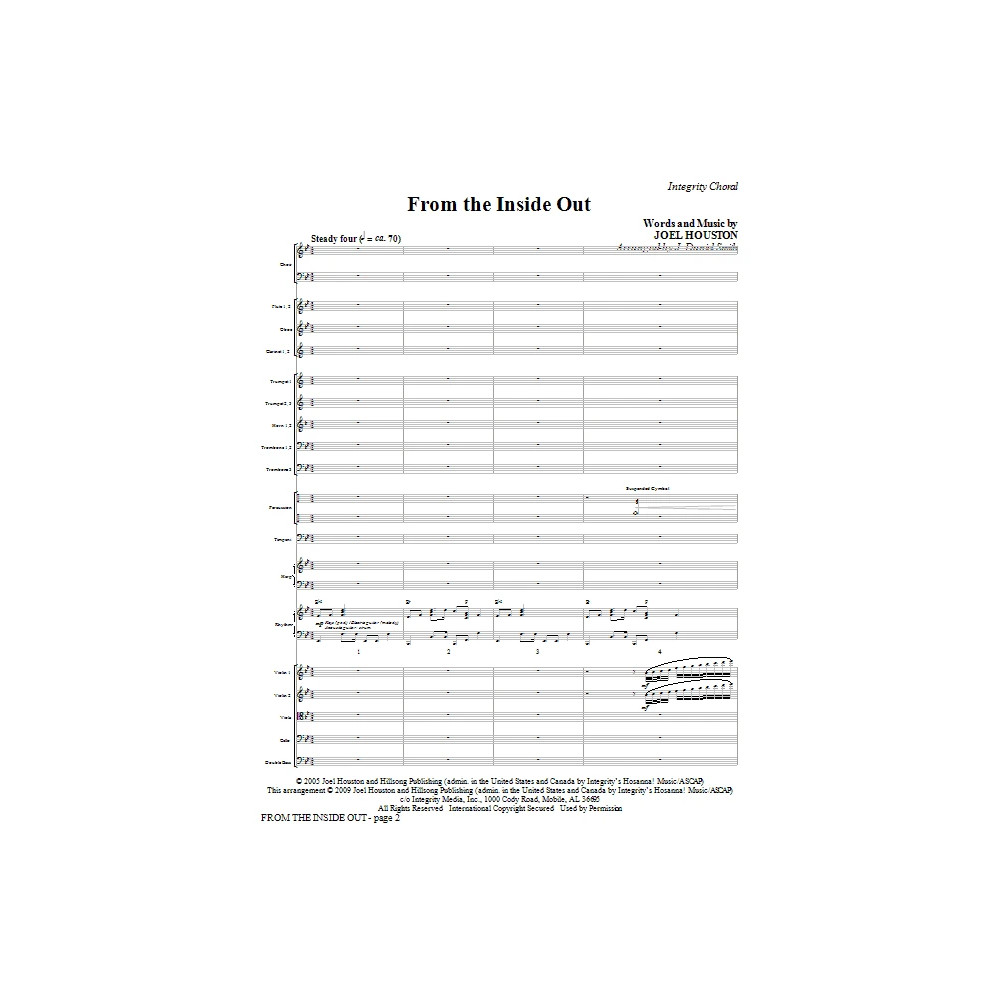 From the Inside Out - Full Score