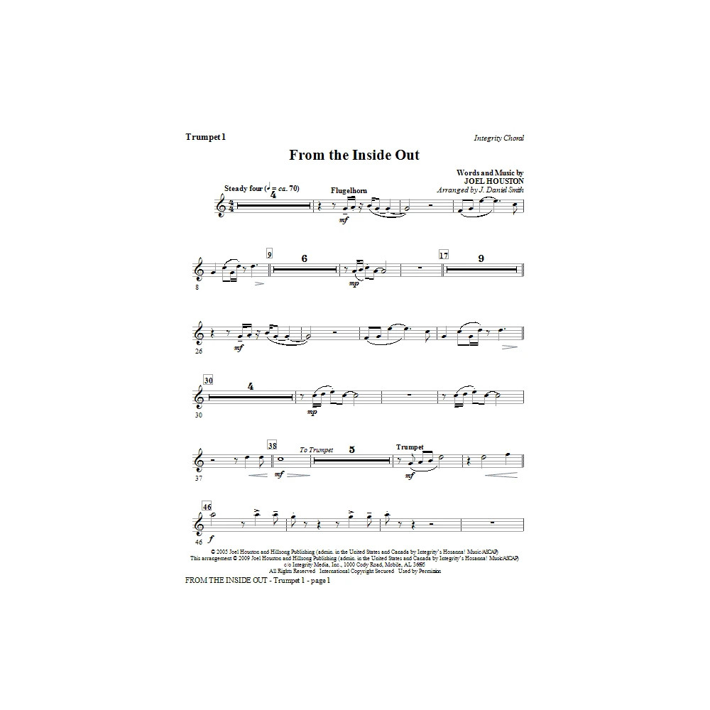 From the Inside Out - Trumpet 1