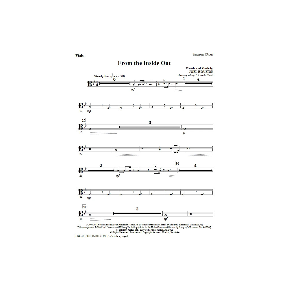 From the Inside Out - Cello