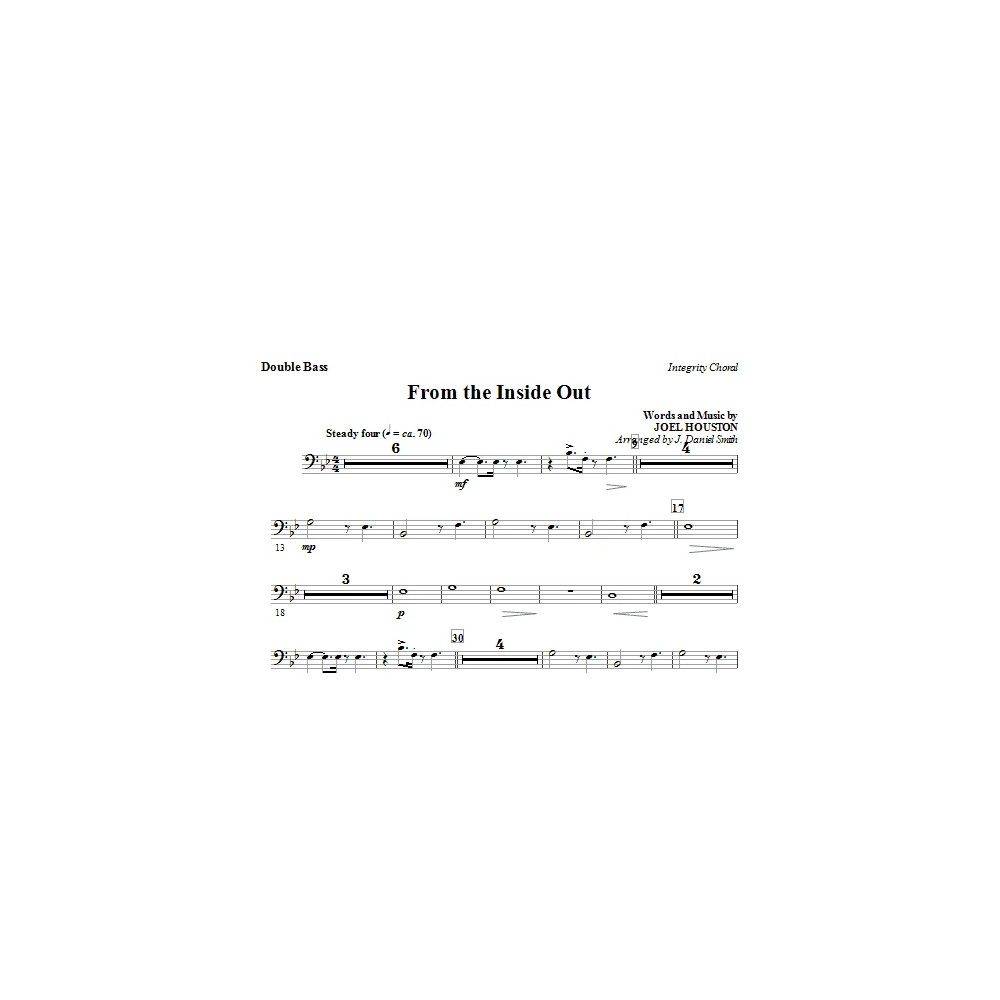 From the Inside Out - Eb Alto Saxophone (Horn)
