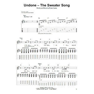 Undone - The Sweater Song