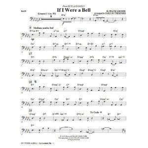 If I Were A Bell (from Guys And Dolls) - Bass