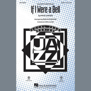 If I Were A Bell (from Guys And Dolls) - Bass