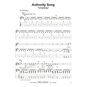 Authority Song