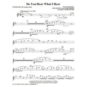Do You Hear What I Hear? - Clarinet/Flute