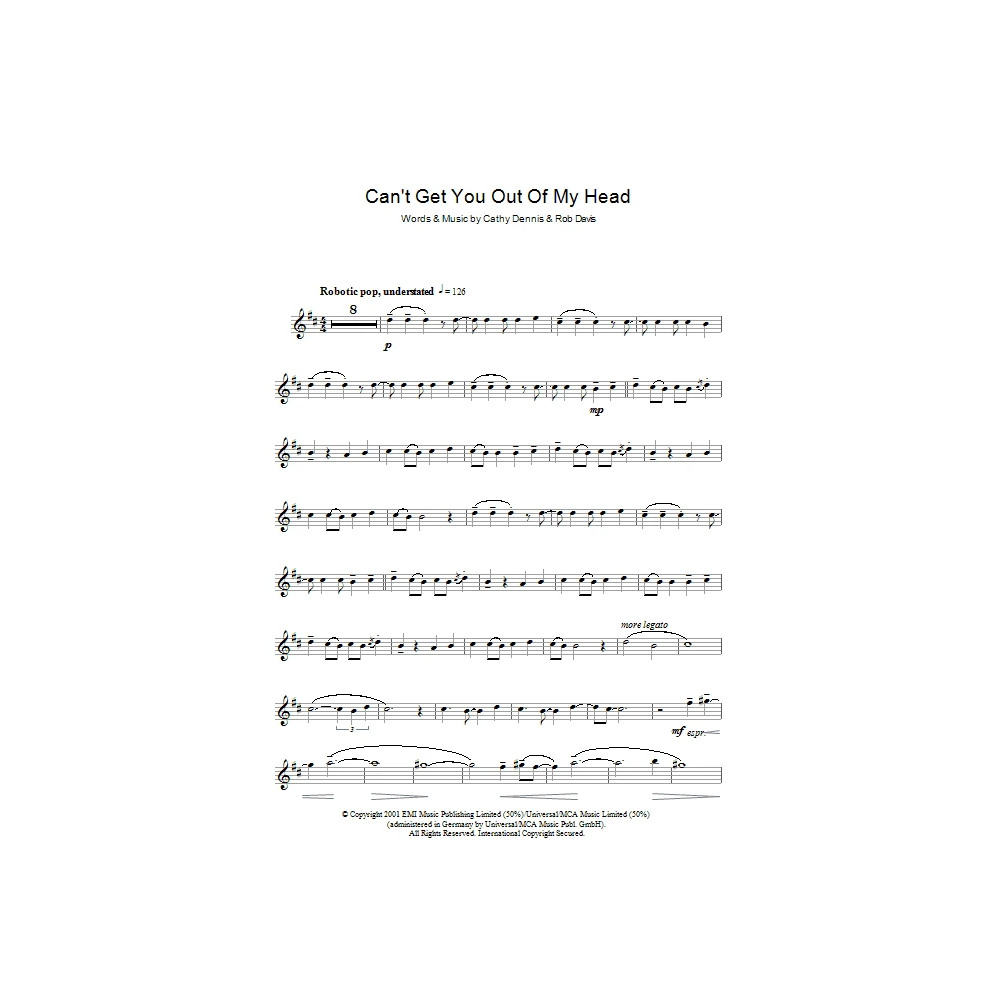 Can''t Get You Out Of My Head