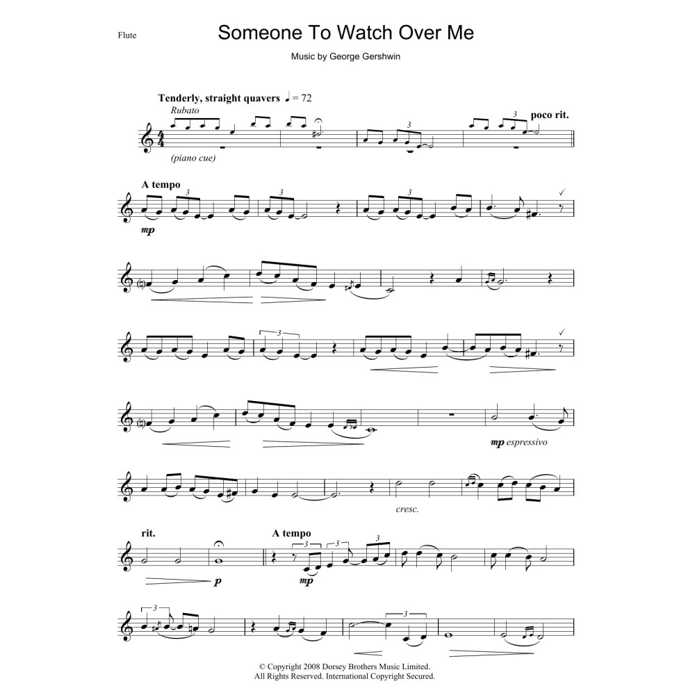 Someone To Watch Over Me