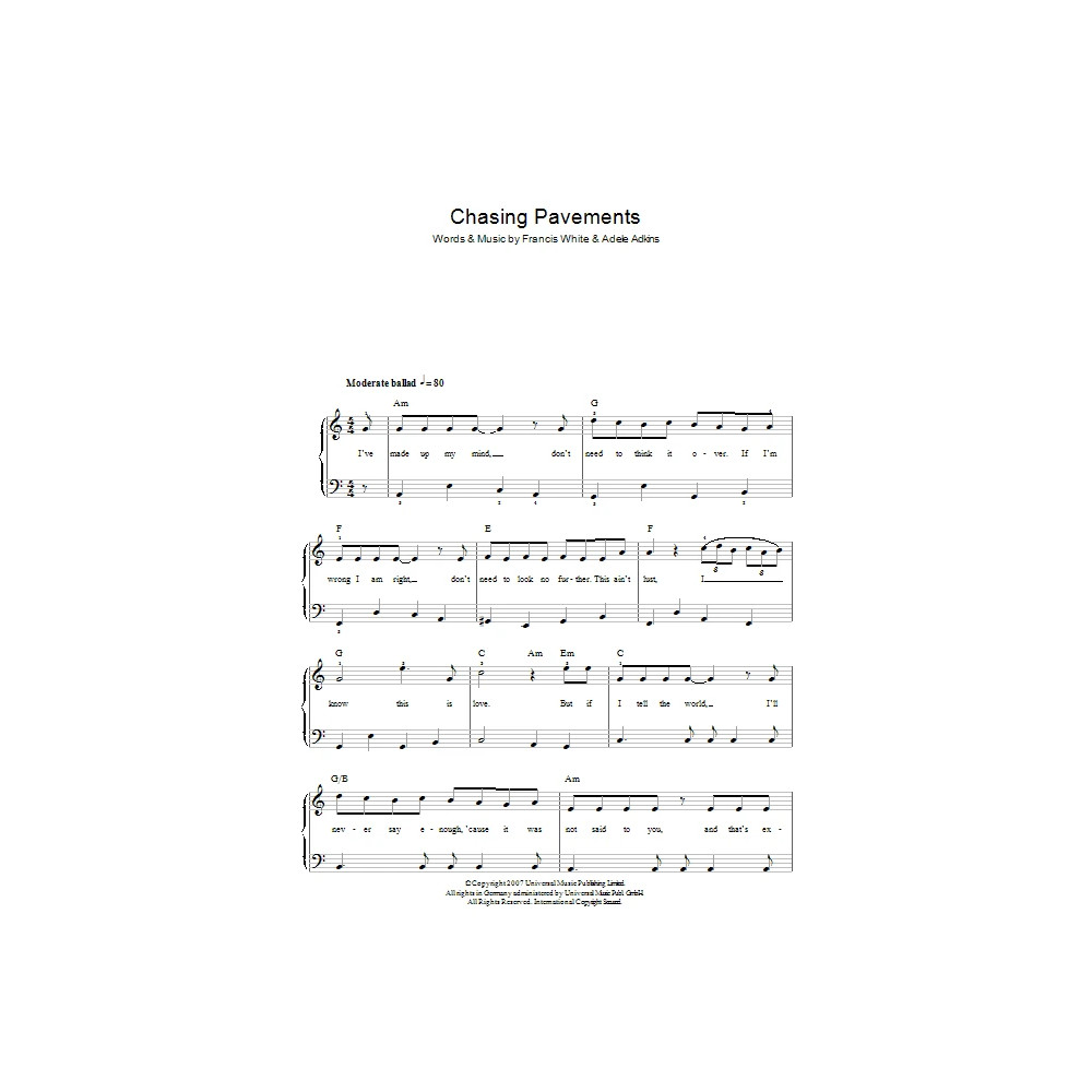 Chasing Pavements