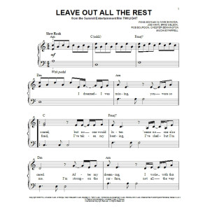 Leave Out All The Rest