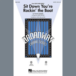 Sit Down You're Rockin' The Boat - Trombone