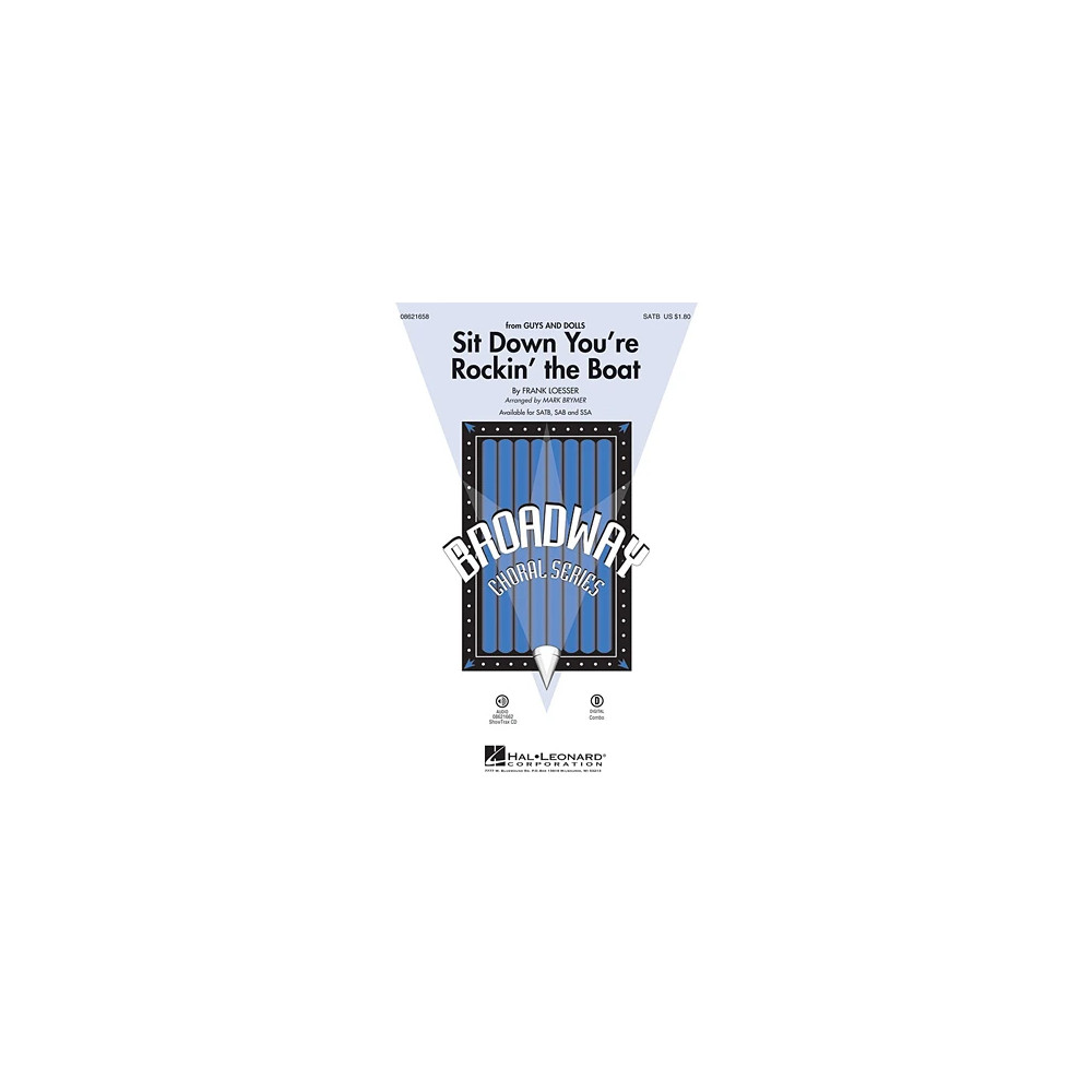 Sit Down You're Rockin' The Boat - Baritone Sax