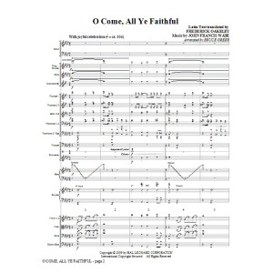 O Come, All Ye Faithful - Full Score