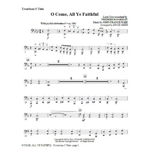 O Come, All Ye Faithful - Posaune 3/Tuba