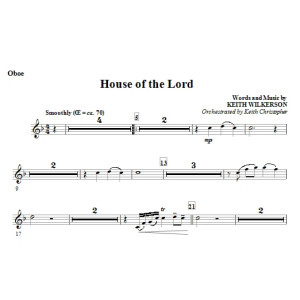 House Of The Lord - Oboe