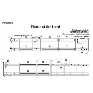 House Of The Lord - Percussion