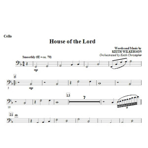 House Of The Lord - Cello
