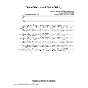 God Of Grace And God Of Glory - Full Score