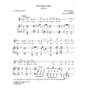 We Sing To Him