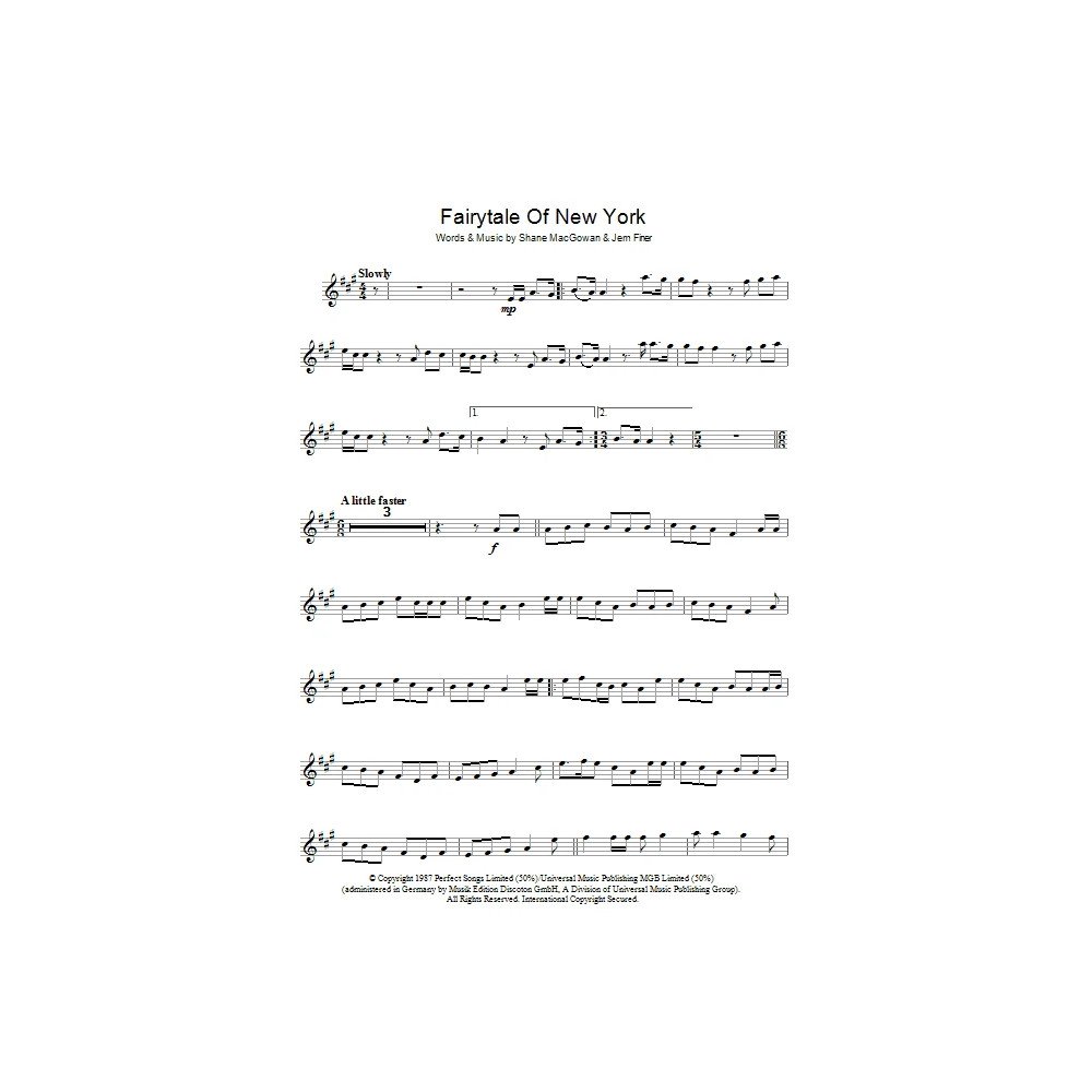 Fairytale Of New York