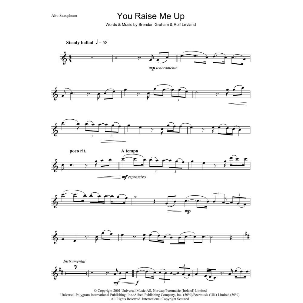You Raise Me Up